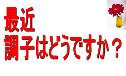 �ŋߒ��q�͂ǂ��ł����H